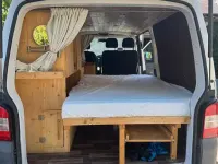 Gebraucht VW T5 102 PS (75 kW) 2010 Schwarz Van