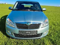 Gebraucht Skoda Fabia 69 PS (50 kW) 2013 Blau Kleinwagen