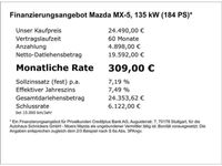 gebraucht Mazda MX5 SKY-G EXCLUSIVE-LINE+LEDER+GARANTIE 5/2029