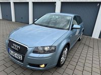 Second-hand Audi A3 Attraction 102 CP (75 kW) 2007 Albastru Hatchback