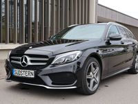 gebraucht Mercedes C250 T-Modell BlueTec d 4Matic/Navi/AMG Line