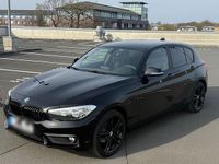 Gebraucht BMW 116 109 PS (80 kW) 2016 Schwarz Kleinwagen
