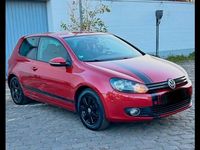 Gebraucht VW Golf VI 122 PS (89 kW) 2010 Rot Kleinwagen