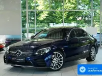 Gebraucht Mercedes C300 AMG line 259 PS (190 kW) 2019 Blau Limousine