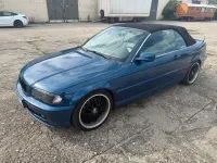 Gebraucht BMW 323 Cabriolet 170 PS (125 kW) 2000 Blau Cabrio