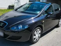 Gebraucht Seat Leon 100 PS (73 kW) 2008 Schwarz Kleinwagen