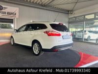 Gebraucht Ford Focus Titanium 125 PS (91 kW) 2014 Weiß Kombi