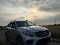 Gebraucht Mercedes GLE350 AMG line 258 PS (189 kW) 2017 Silber SUV