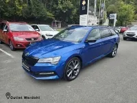 Gebraucht Skoda Superb SportLine 150 PS (110 kW) 2024 Blau Kombi