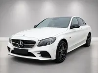Gebraucht Mercedes C300e AMG 194 PS (142 kW) 2020 Weiß Limousine