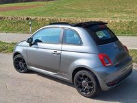 Second-hand Fiat 500C Lounge 69 CP (50 kW) 2017 Gri Cabrio