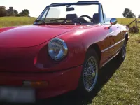 Gebraucht Alfa Romeo Spider 116 PS (85 kW) 1989 Rot Cabrio