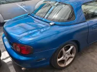 Gebraucht Mazda MX5 110 PS (80 kW) 2002 Blau Cabrio
