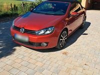 Gebraucht VW Golf Cabriolet Cup 105 PS (77 kW) 2014 Rot Cabrio