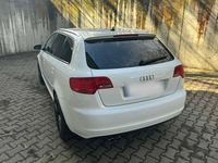 Gebraucht Audi A3 S-line plus 170 PS (125 kW) 2009 Weiß Kleinwagen
