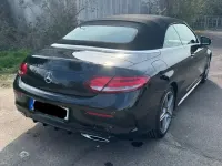 Gebraucht Mercedes C220 AMG line 170 PS (125 kW) 2018 Schwarz Cabrio