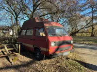 Gebraucht VW T3 95 PS (69 kW) 1987 Rot Van