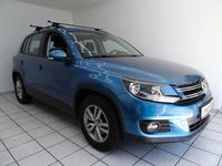 Gebraucht VW Tiguan Trendline 122 PS (89 kW) 2014 Blau SUV