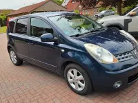 Gebraucht Nissan Note Acenta 88 PS (64 kW) 2008 Blau Kleinwagen