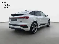 Gebraucht Audi Q4 Sportback e-tron S-Line 219 kW (299 PS) 2023 Gletscherweiß metallic SUV