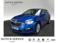 Gebraucht Skoda Scala Ambition 110 PS (80 kW) 2022 Raceblau metallic Kleinwagen