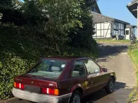 Gebraucht Ford Escort 73 PS (53 kW) 1990 Rot Kleinwagen