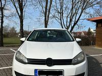 Gebraucht VW Golf VI Trendline 80 PS (58 kW) 2009 Weiß Kleinwagen