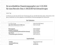 Gebraucht Mercedes A180 Advanced 136 PS (100 kW) 2025 Mountaingrau  met. Limousine