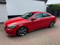 Gebraucht Mercedes CLA220 190 PS (139 kW) 2018 Rot Limousine
