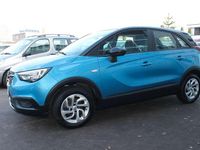 Gebraucht Opel Crossland X Edition 120 PS (88 kW) 2018 Arktisblau/true blue SUV
