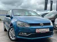 Gebraucht VW Polo LOUNGE 90 PS (66 kW) 2015 Blau Kleinwagen