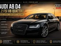 Gebraucht Audi A8 371 PS (272 kW) 2010 Schwarz Limousine
