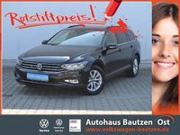 Gebraucht VW Passat Business 122 PS (89 kW) 2021 Schwarz (deep black perleffekt) Kombi