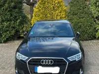 Używany Audi A3 S-Line 150 KM (110 kW) 2018 Czarny Sedan/Limuzyna