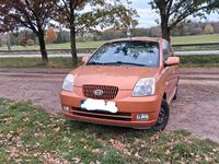 Gebraucht Kia Picanto 2006 Orange Kleinwagen