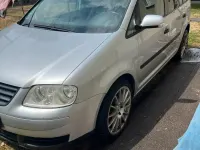 Gebraucht VW Touran 101 PS (74 kW) 2004 Silber Van / Kleinbus