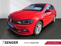 Gebraucht VW Polo Highline 95 PS (69 kW) 2018 Rot Kleinwagen