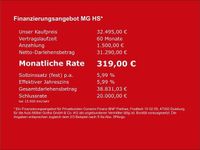 Neu MG HS Luxury 272 PS (200 kW) 2025 Rot SUV