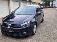 Gebraucht VW Golf VI 102 PS (75 kW) 2009 Schwarz Kleinwagen