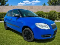 Gebraucht Skoda Fabia 64 PS (47 kW) 2009 Blau Kleinwagen