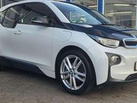 Gebraucht BMW i3 Comfort Edition 75 kW (102 PS) 2016 Weiss mit akzent bmw i blau Kleinwagen