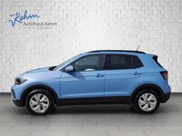 Gebraucht VW T-Cross Life 95 PS (69 kW) 2024 Blau SUV