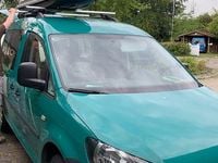 Second-hand VW Caddy Startline 75 CP (55 kW) 2011 Verde Monovolum