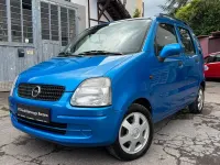 Occasion Opel Agila 75 ch (55 kW) 2002 Bleue Monospace