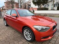 Gebraucht BMW 114 102 PS (75 kW) 2014 Orange Kleinwagen
