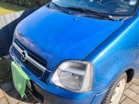 Gebraucht Opel Agila 60 PS (44 kW) 2004 Blau Van / Kleinbus