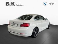 gebraucht BMW 218 218 i CoupÃ Sport Line Bluetooth Navi LED Klima PDC el. Fenster