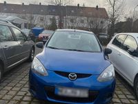Gebraucht Mazda 2 74 PS (54 kW) 2009 Blau Kleinwagen