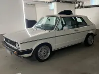 Gebraucht VW Golf Cabriolet 136 PS (100 kW) 1986 Weiß Cabrio