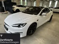Gebraucht Tesla Model S Plaid 750 kW (1020 PS) 2022 Weiß Kleinwagen